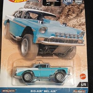 Hot Wheels Big-Air Bel-Air Toy Car - Light Blue